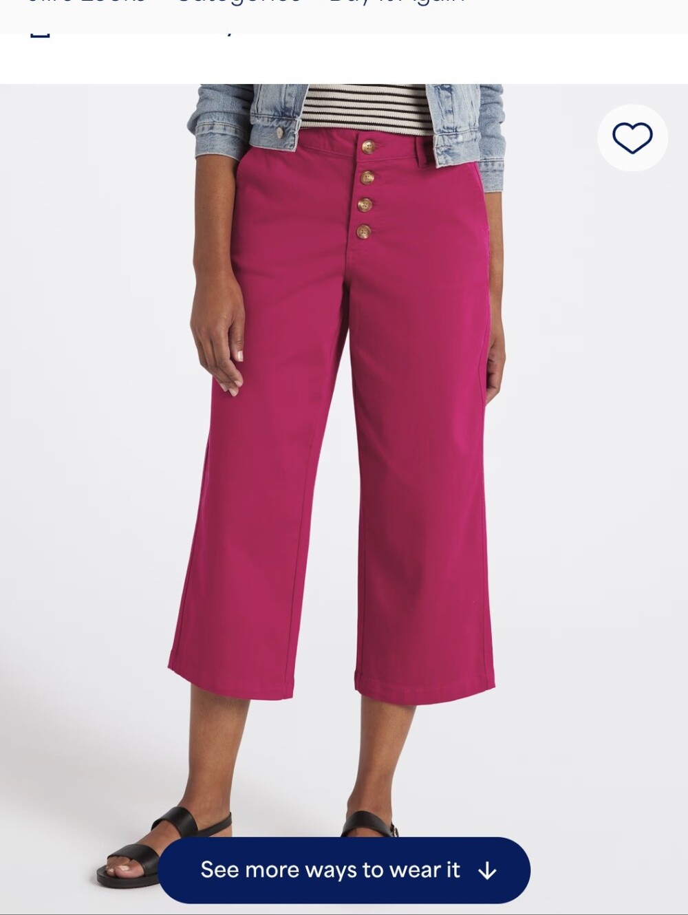Tribal Pink Wide Leg Pants